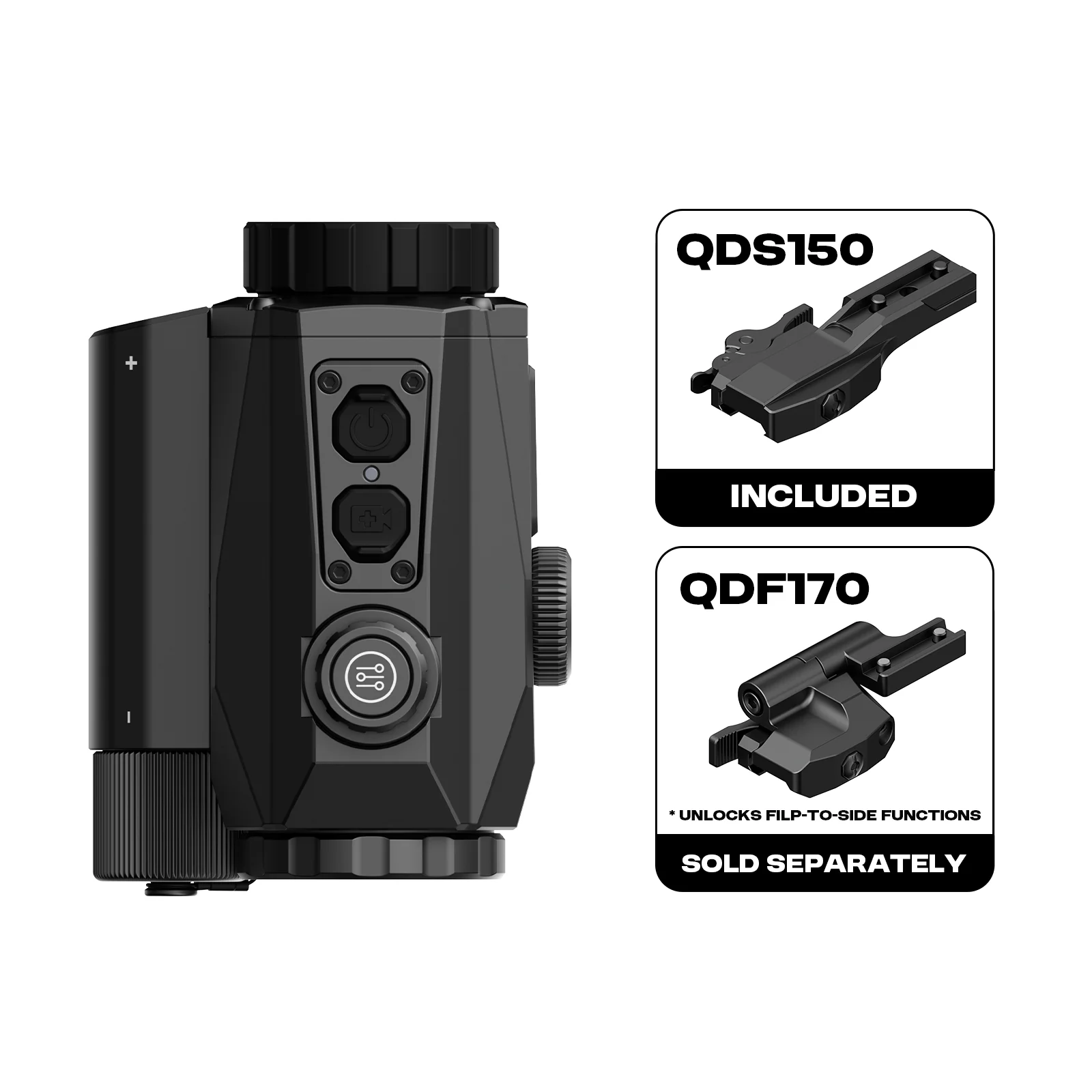NVMD-C200 Night Vision Multi-Purpose Device - Red Dot Magnifier, Standalone Scope, Clip-On, Action Camera - Image 12