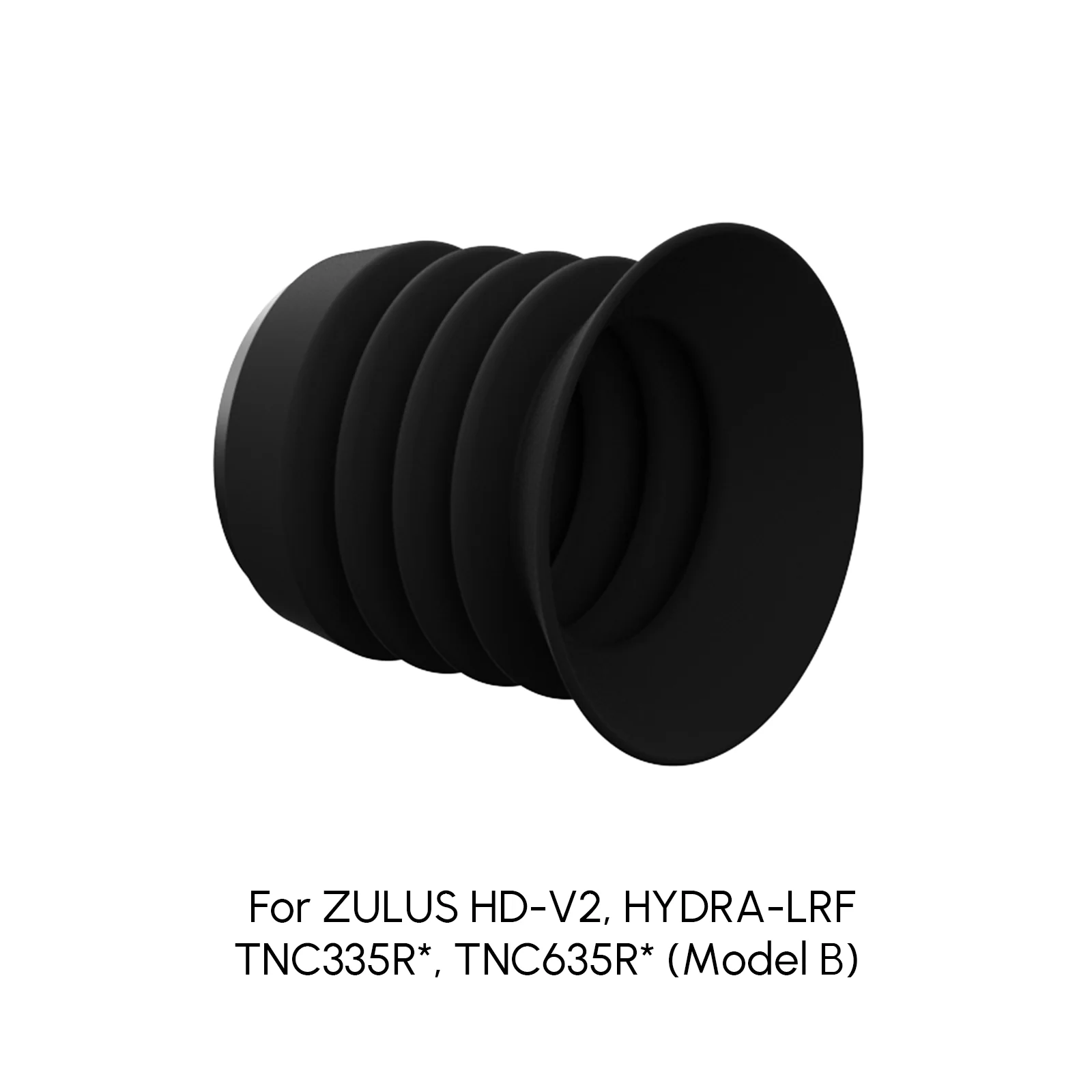 Threaded Eye Cup - 65mm Eye Relief Compatible With ZULUS HD-V2, HYDRA-LRF, TNC335R* and TNC635R* - Image 3