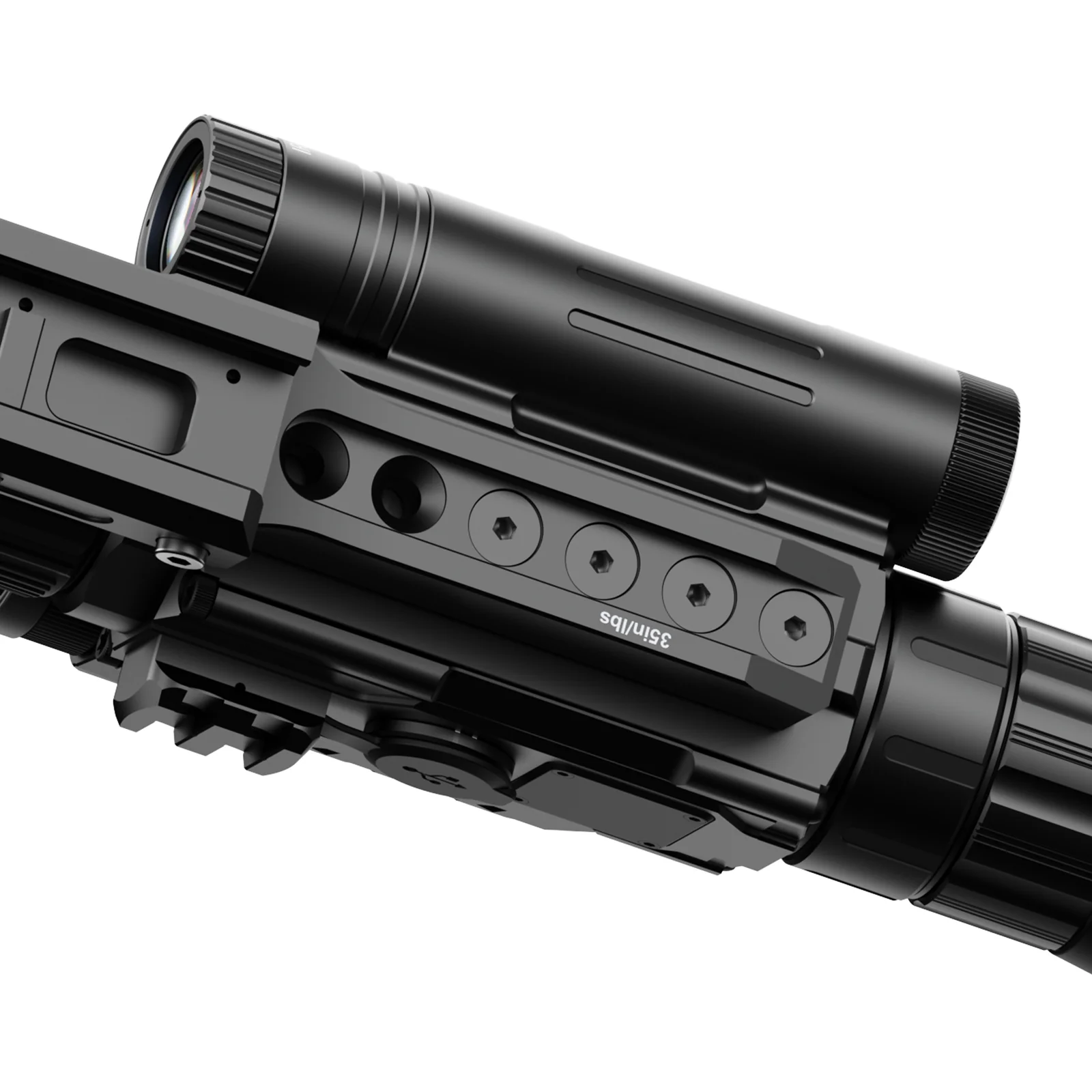 TNC335R - ThermNight Thermal & Night Vision Multispectral Scope with Laser Rangefinder and Ballistic Calculator - Image 8